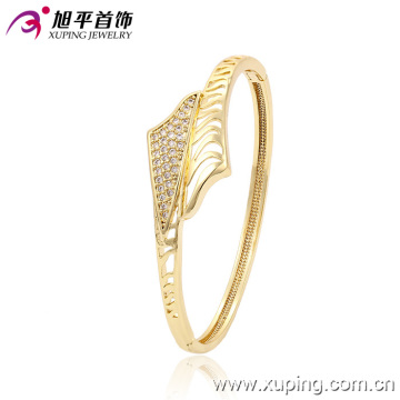 New 14kgold- Plated Charming Cubic Zirconia Bangle